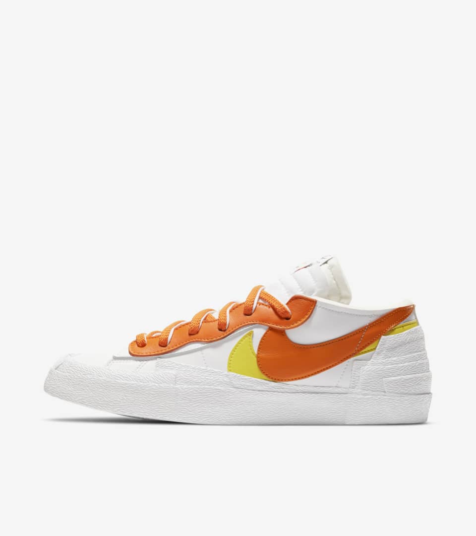 blazer low sacai magma orange